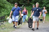 Uczestnicy XXVIII Gminnych Drużynowych Zawodów Wędkarskich